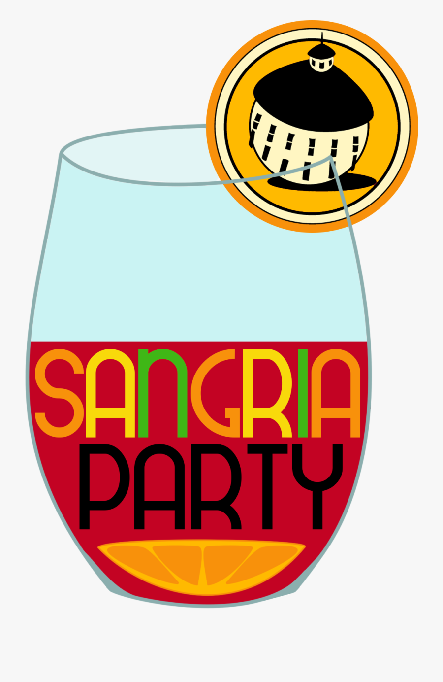 Round Barn Winery Sangria Party - Round Barn Sangria, Transparent Clipart