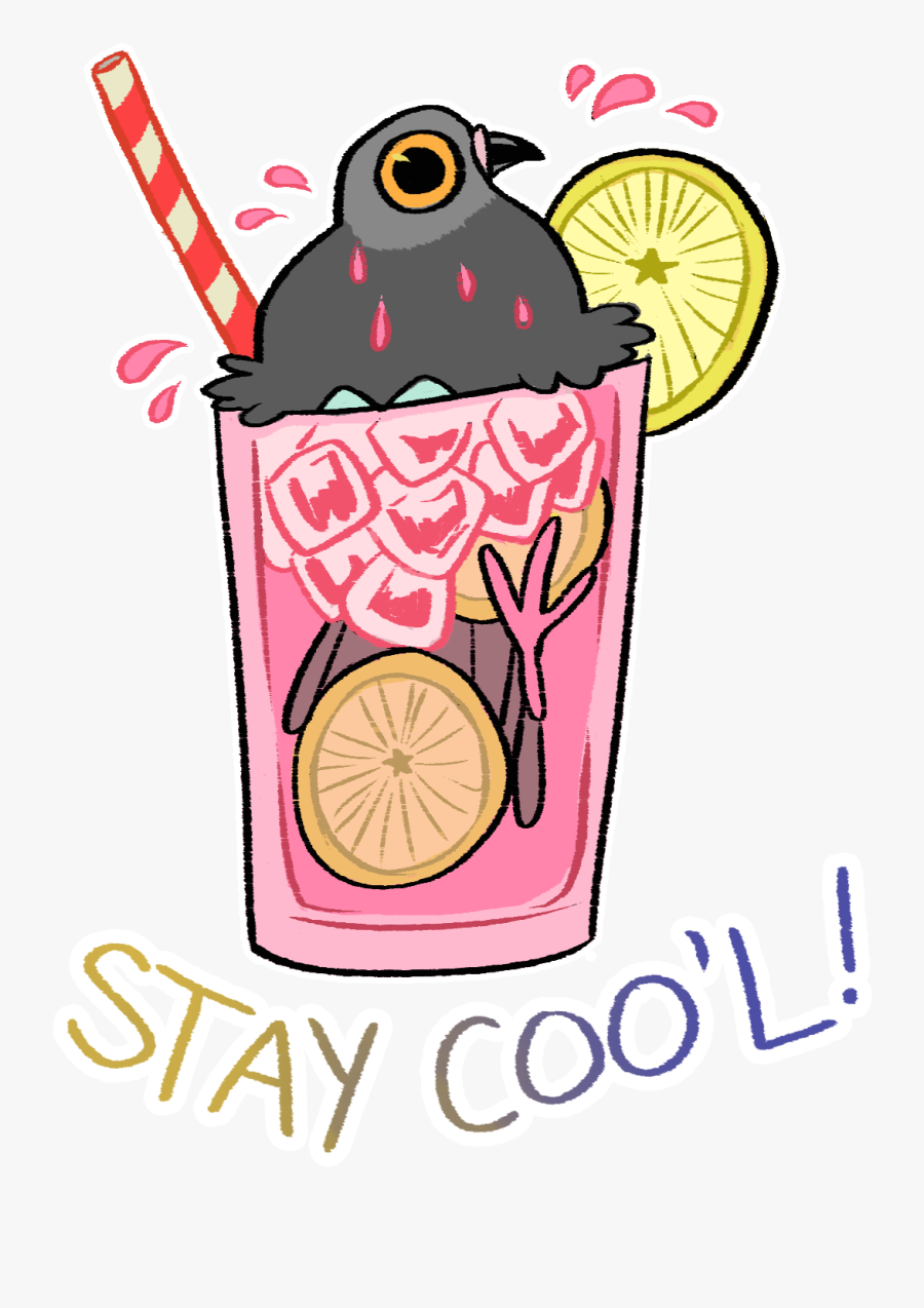 Pink Pigeonaderedbubble / Teepublic, Transparent Clipart