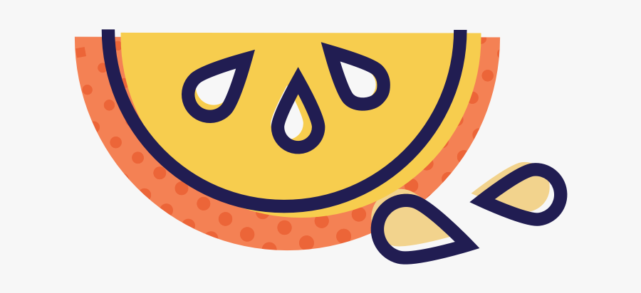 Orange Seed Baby Size, Transparent Clipart