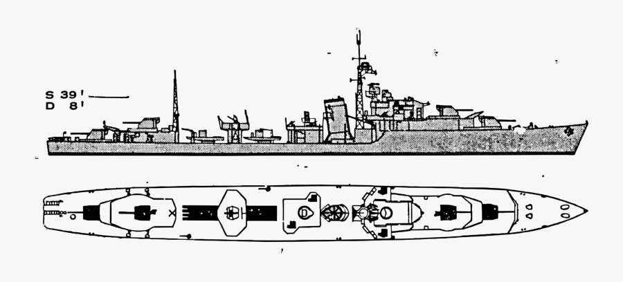 Protected Warship, Transparent Clipart