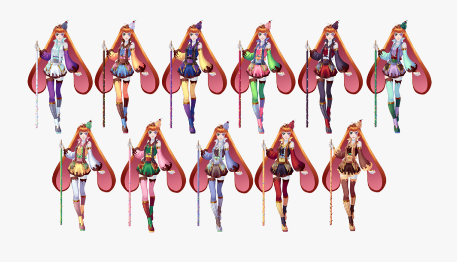 Eldarya Pasqua 2017, Transparent Clipart