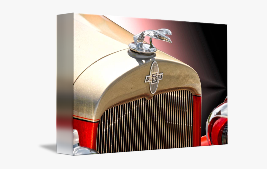 Clip Art Chevy Hood Ornaments - Antique Car, Transparent Clipart