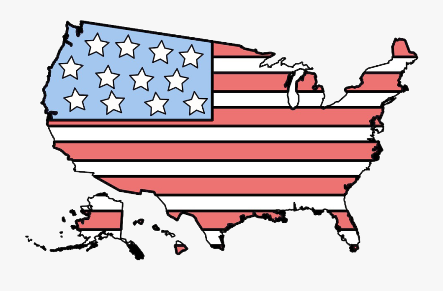 Usa Map Transparent Images - Us President Animated, Transparent Clipart