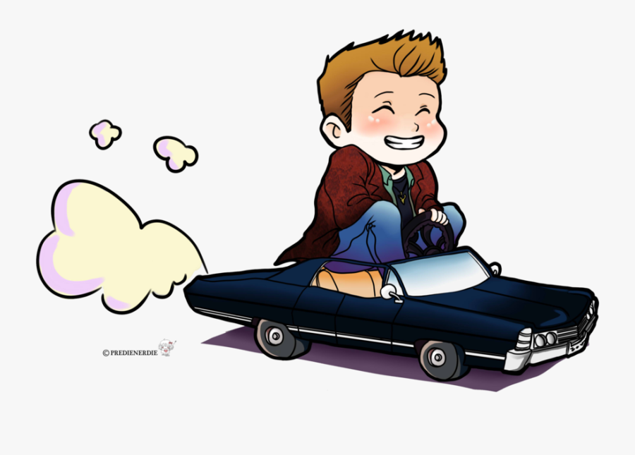 Chevy Drawing Clipart - Dean Winchester Chibi Png, Transparent Clipart