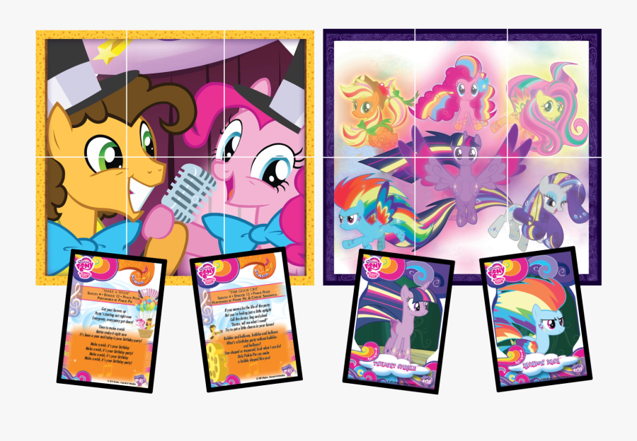 My Little Pony Trading Cards, Transparent Clipart