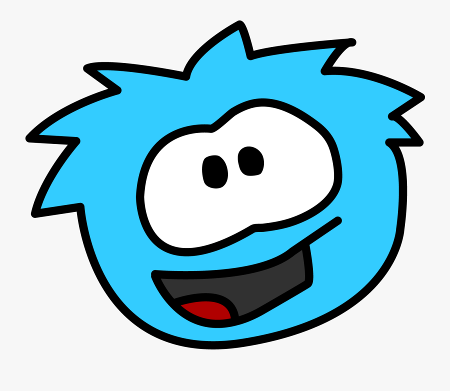 Cute Blue Puffle - Club Penguin Puffles Blue, Transparent Clipart