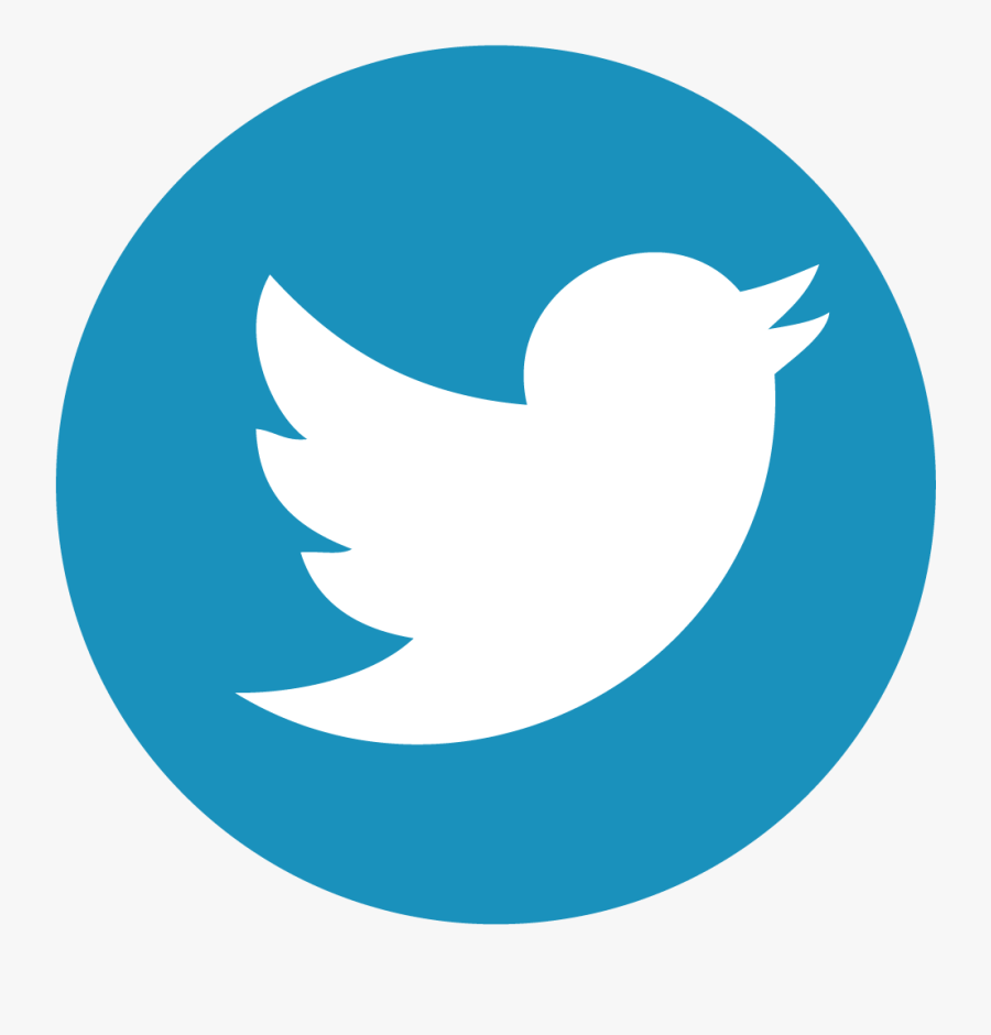 Keep Up With Us - Round Twitter Logo Transparent, Transparent Clipart