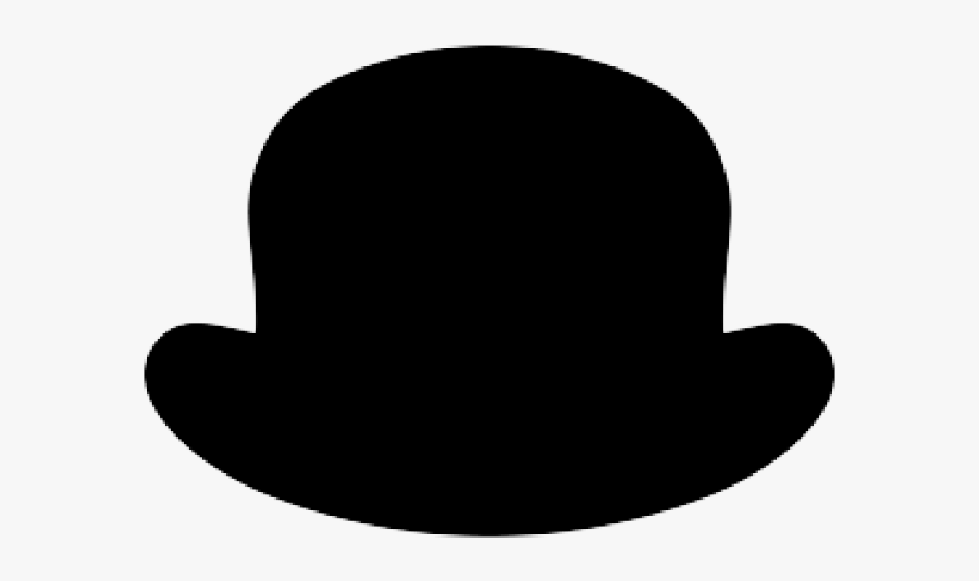 Mustache Clipart Derby Hat - Bowler Derby Clip Art Hat, Transparent Clipart