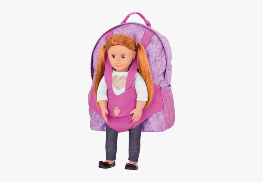 Doll Carrier Backpack - Our Generation Backpacks, Transparent Clipart