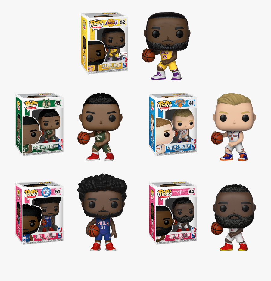 Nba Pressrelease - Funko Pop Foot Locker, Transparent Clipart