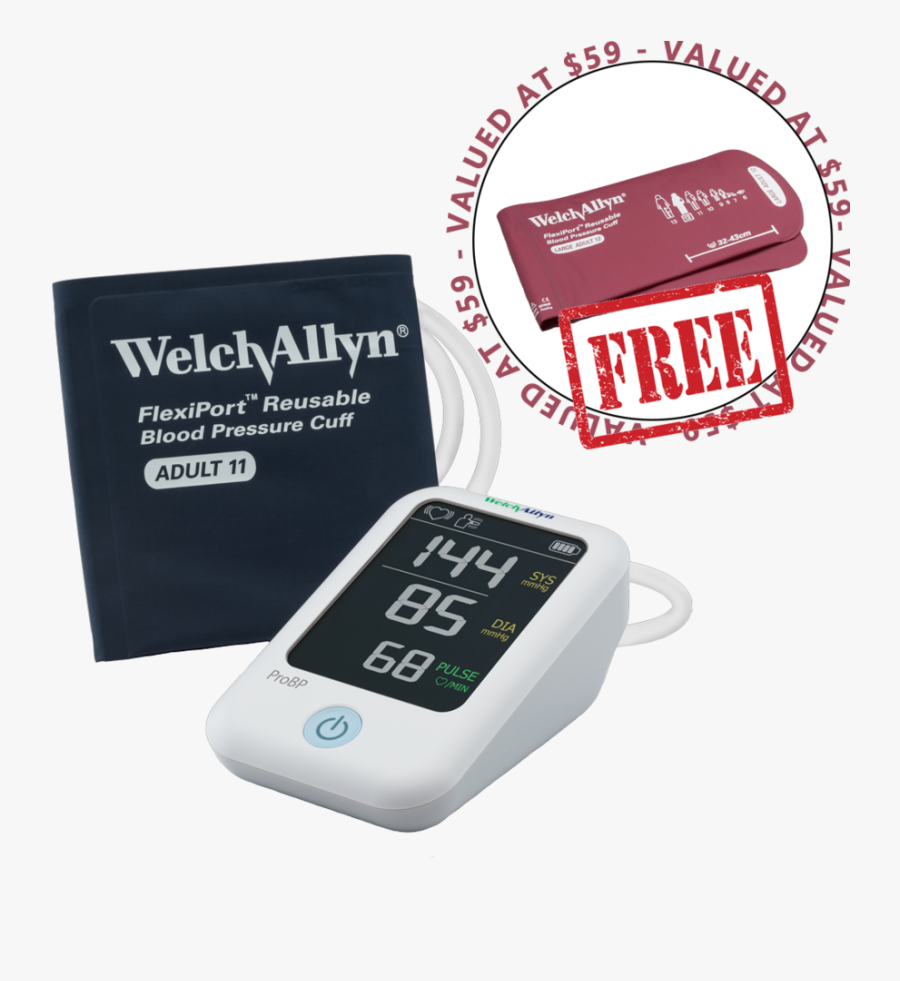 Welch Allyn Probp 2000 Automatic Blood Pressure Machine - Electronics, Transparent Clipart