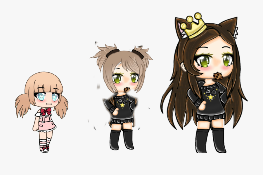 #growing Up - Gacha Oc Cute, Transparent Clipart