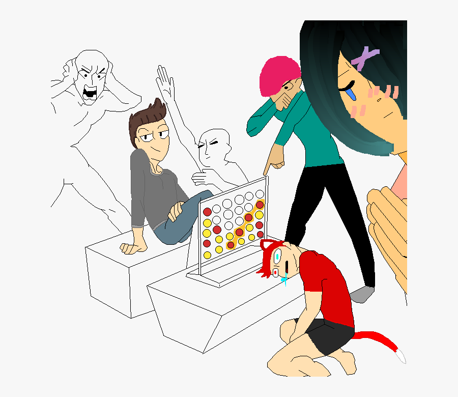 Connect 4 Draw The Squad, Transparent Clipart
