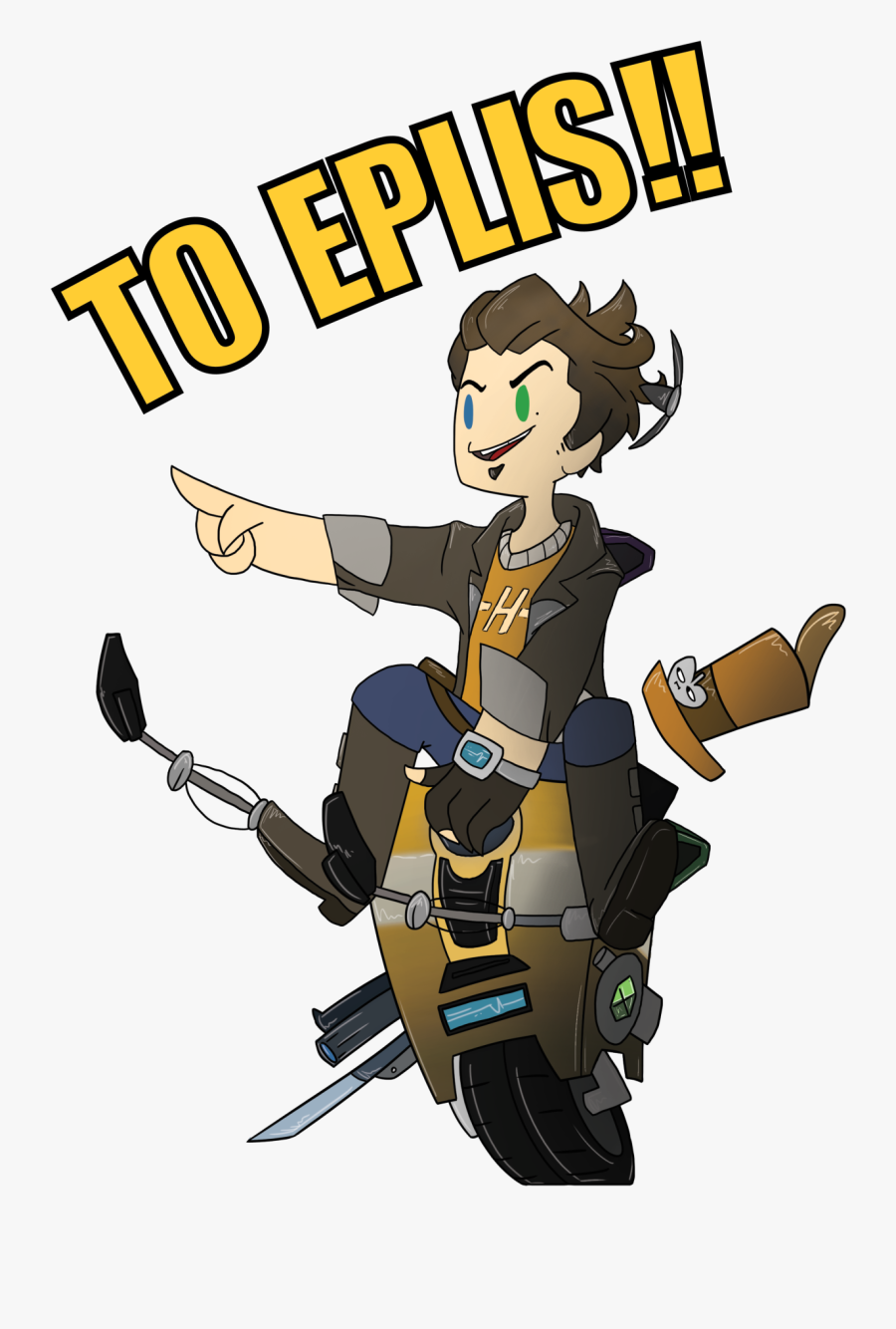 Borderlands The Jack ,claptrap,claptrap - Cartoon, Transparent Clipart