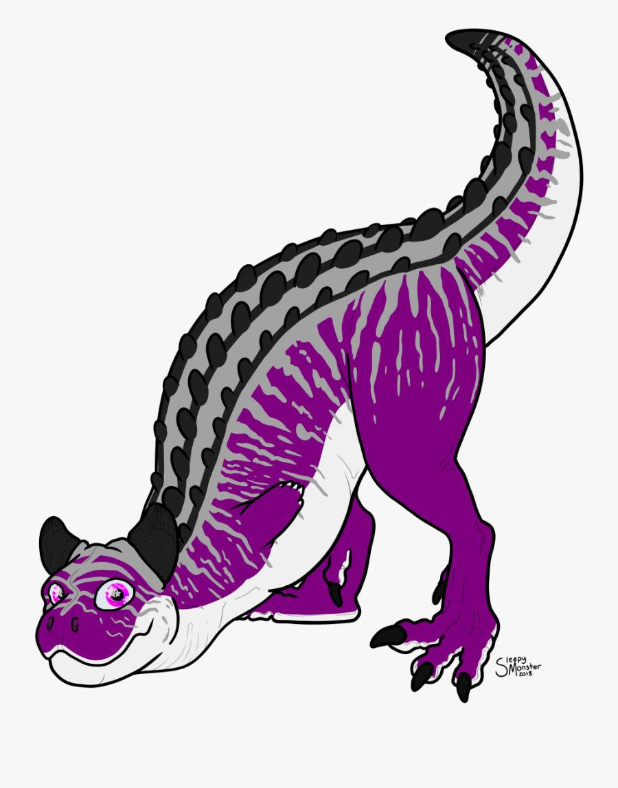 A Silly Little Drawing Of An Ace Carno - Ark Carno Fanart, Transparent Clipart