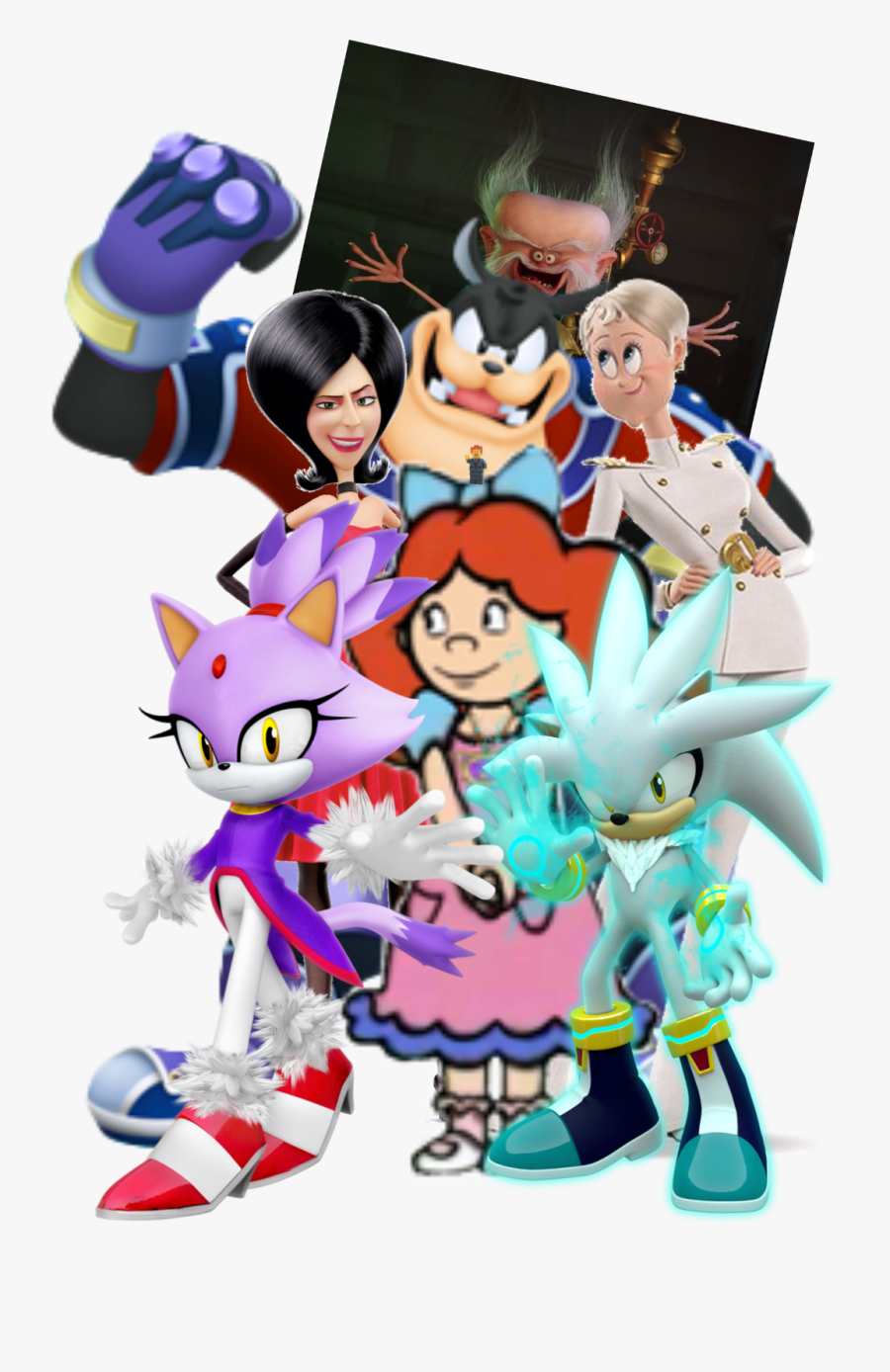 Professor Abraham Van Helsing/pete & His Overkill Family - Cartoon, Transparent Clipart