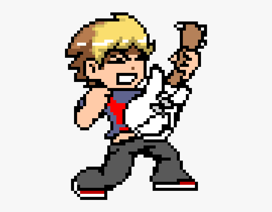 Scott Pilgrim Vs The World Pixel Art, Transparent Clipart