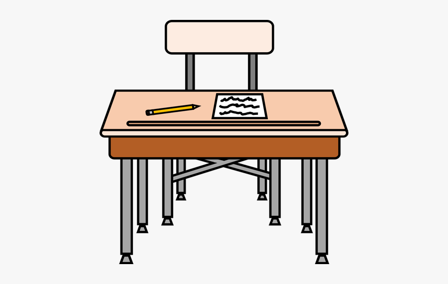 Empty Seat - Desk Clipart, Transparent Clipart
