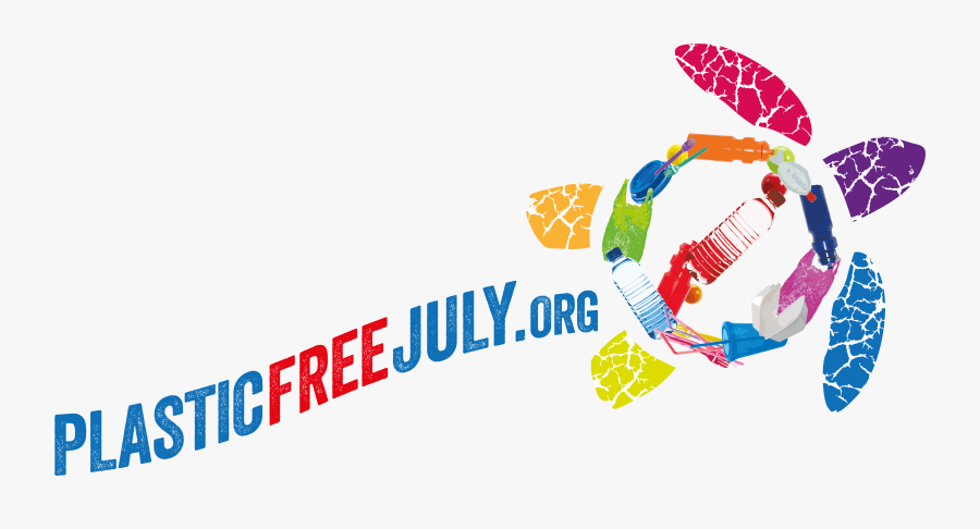 July Plastic Free Month, Transparent Clipart
