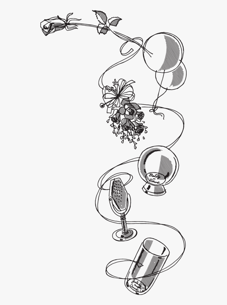 Celebration Clip Art Black And White, Transparent Clipart