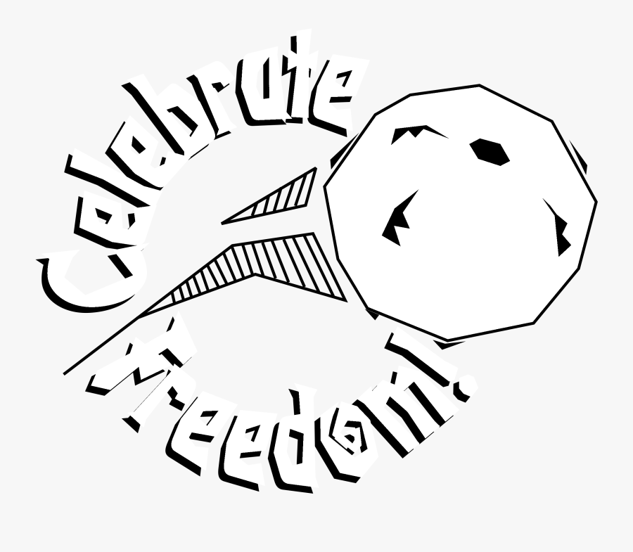 Celebrate Freedom Logo Black And White, Transparent Clipart