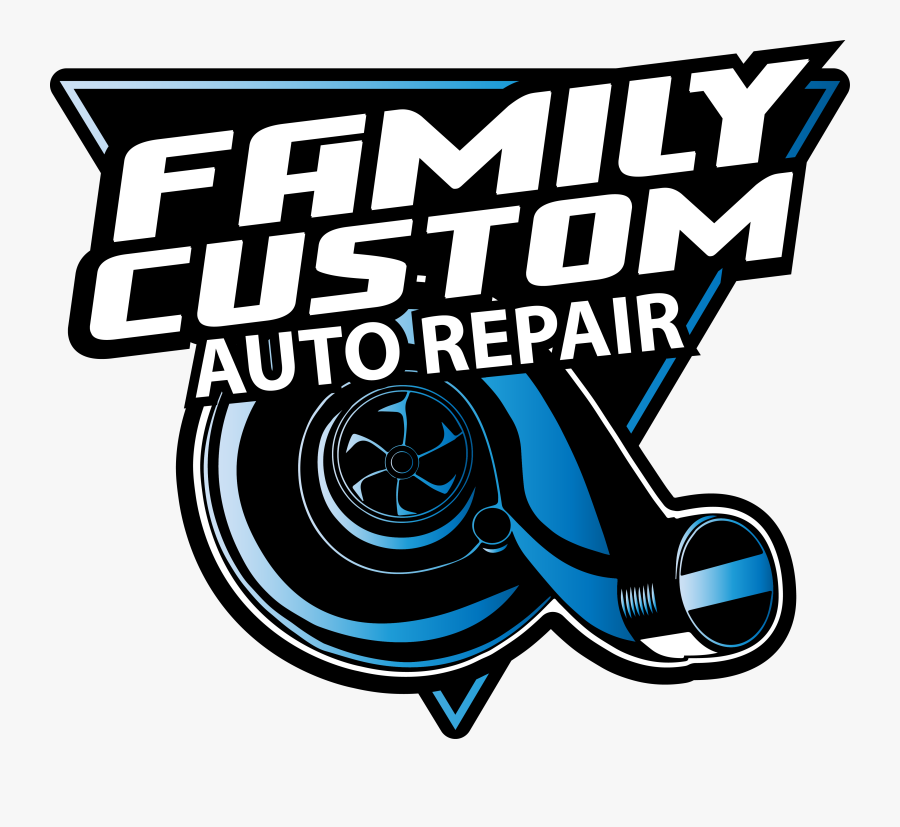 Family Custom Auto Repair, Transparent Clipart