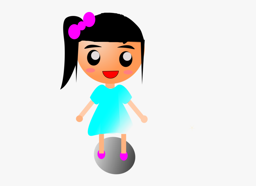 Style,black Hair,fictional Character - Cartoon, Transparent Clipart