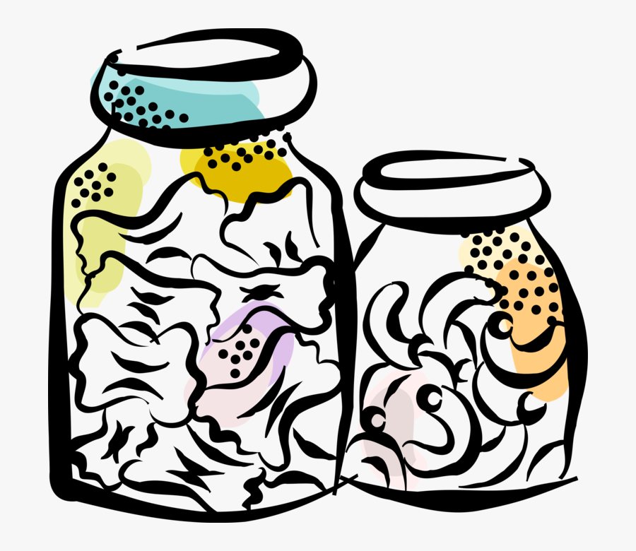 Vector Illustration Of Flour And Egg Unleavened Dough, Transparent Clipart