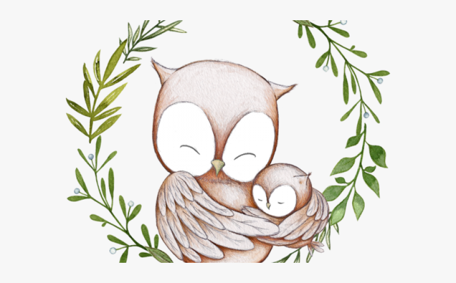 Owlet Clipart Woodland Theme - Woodland Theme Clip Art, Transparent Clipart