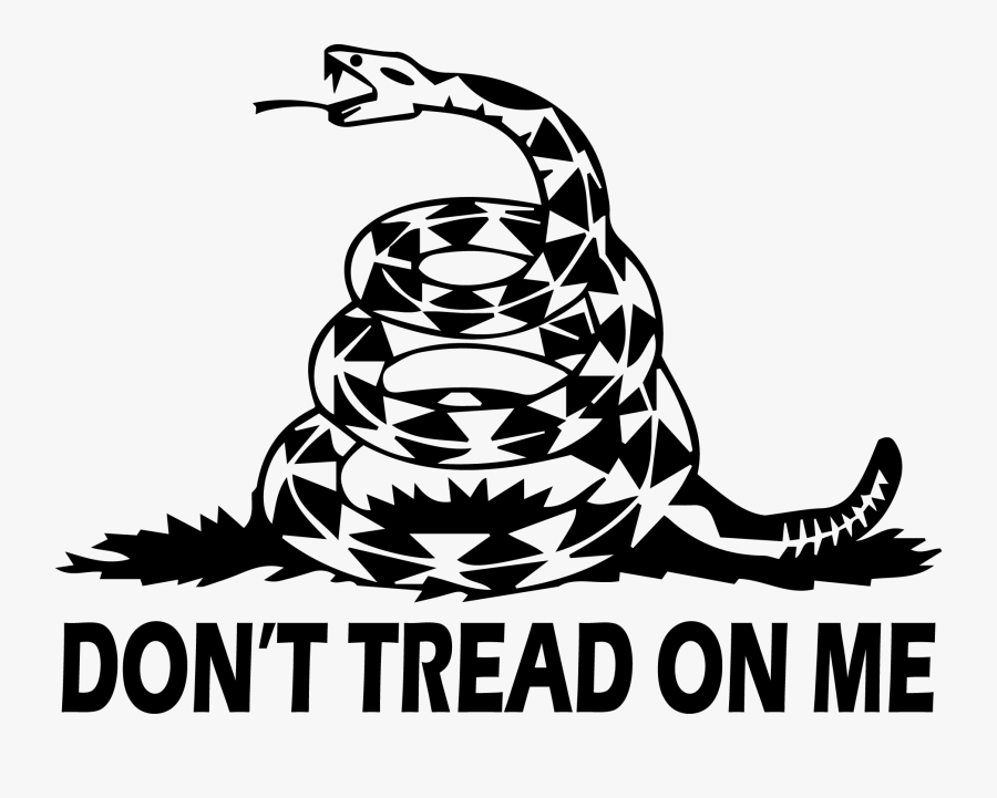 Dont Tread On Me Decal, Transparent Clipart