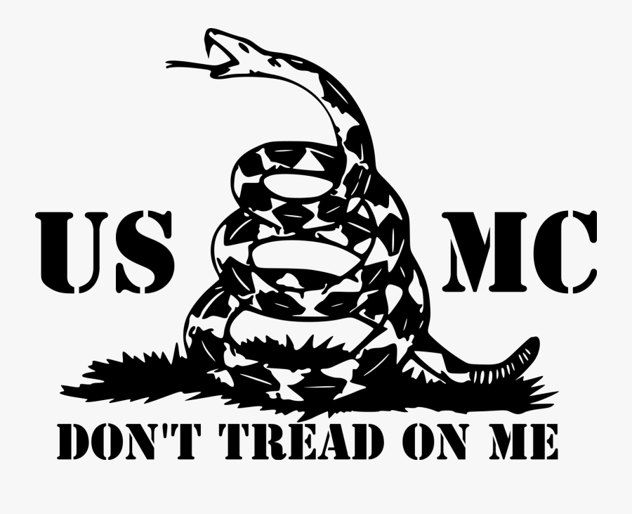 Dont Tread On Me Snake, Transparent Clipart