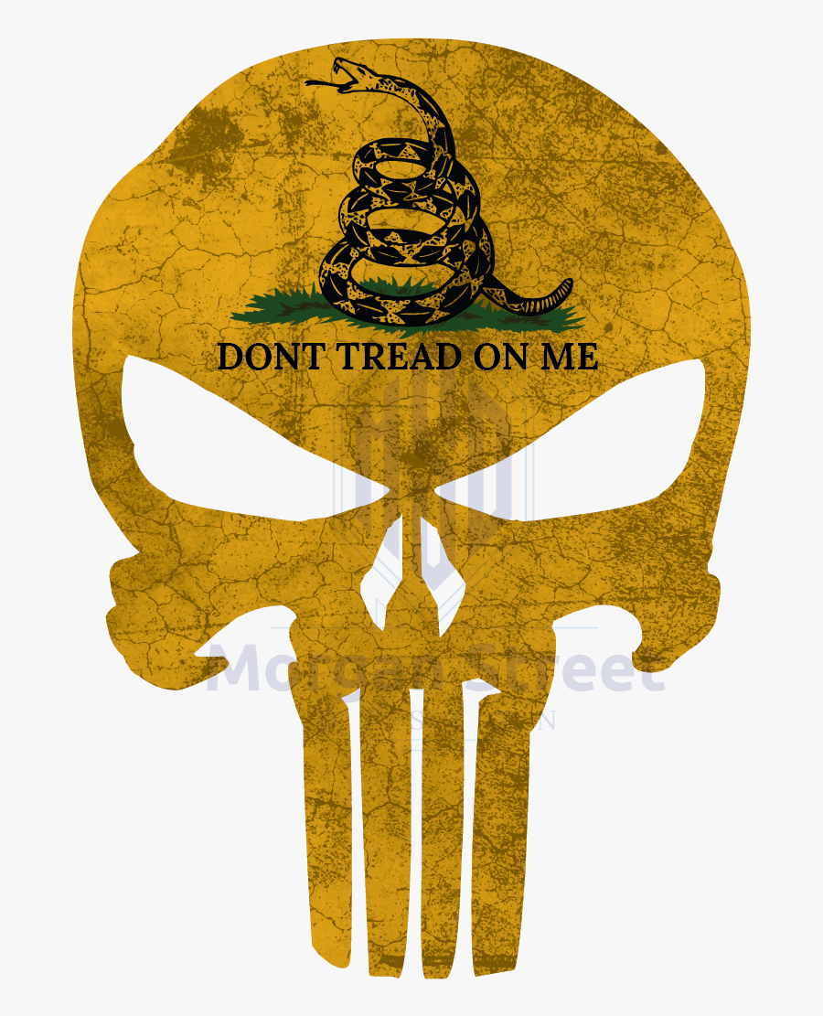 Punisher Skull With Trump Hair, Transparent Clipart