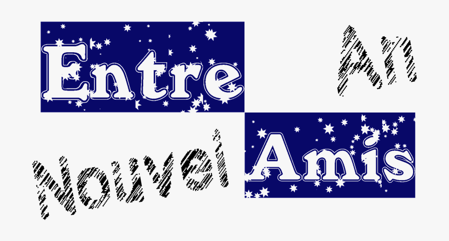 Wordart, Word Of Art, Friends, New Year, Label, Transparent Clipart