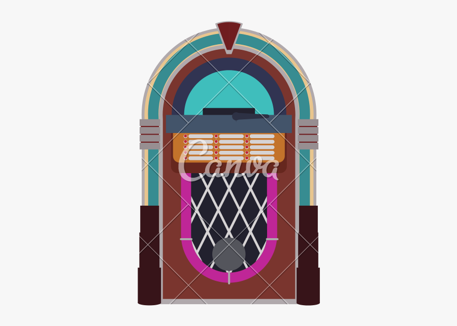 Jukebox - Rockola Png, Transparent Clipart