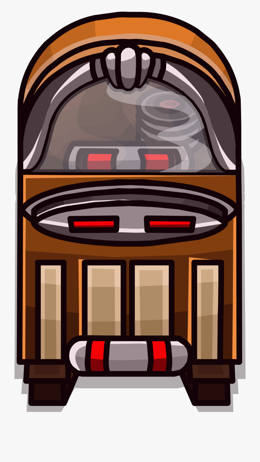 Jukebox Clipart Retro - Jukebox Sprite, Transparent Clipart