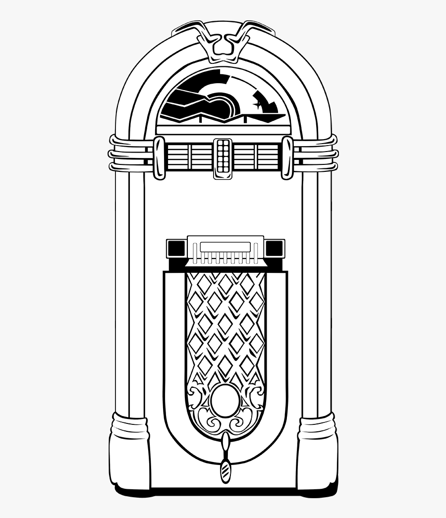 Jukebox Png Black And White