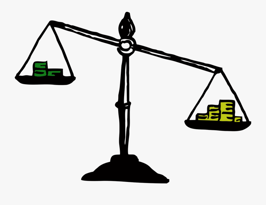 Scale Bankruptcy - Clipart No Poll Tax, Transparent Clipart