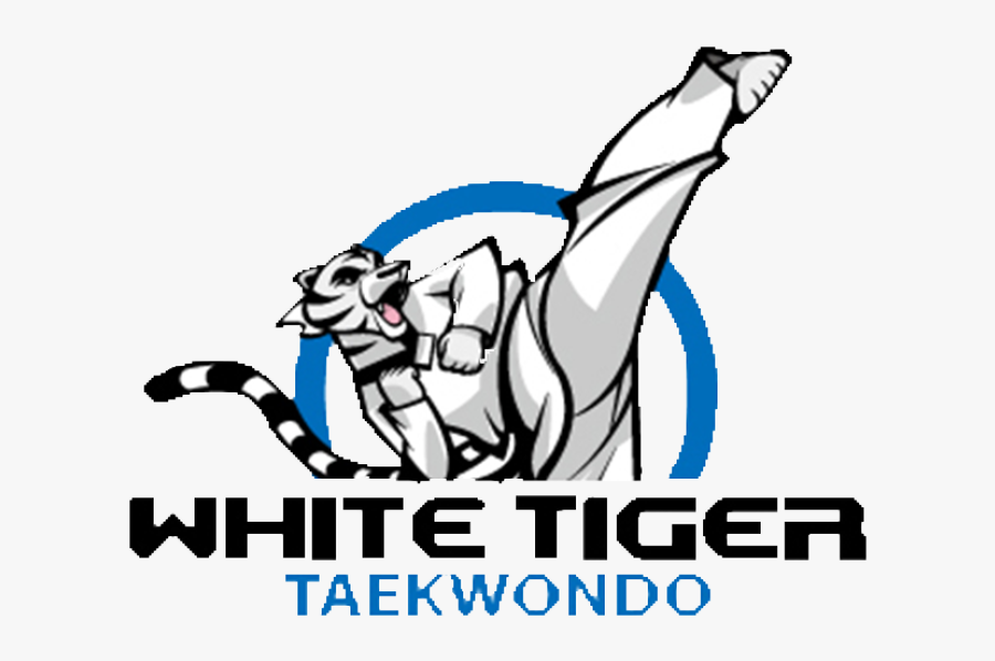 White Tiger Tkd Logo, Transparent Clipart