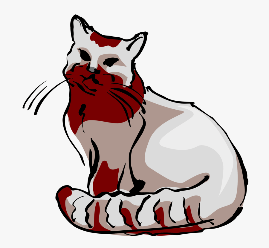 Art,small To Medium Sized Cats,artwork - Cat, Transparent Clipart