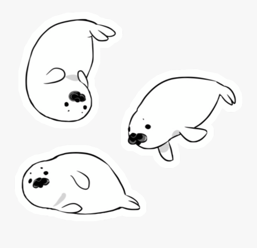 #seals #sealife #voteplease #stickers #freetoedit - Illustration, Transparent Clipart