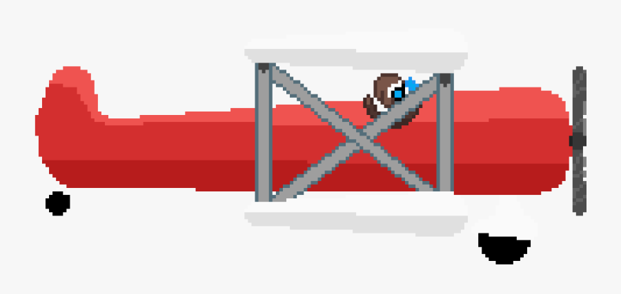 Biplane, Transparent Clipart