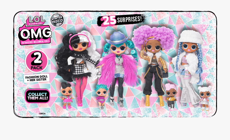lol omg winter disco doll