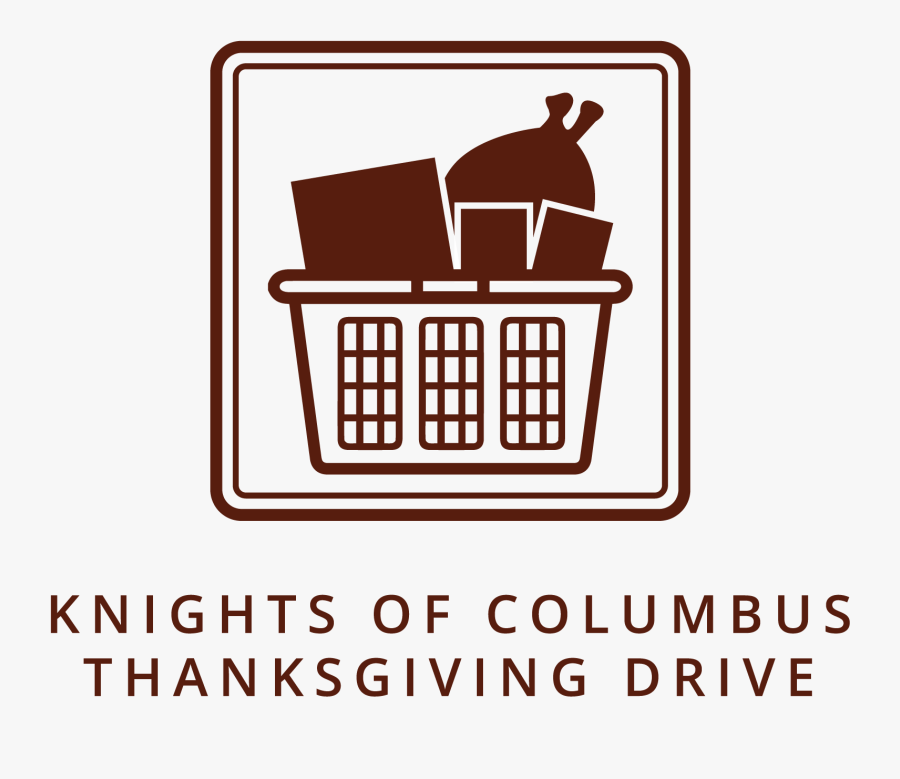 Knights Of Columbus Thanksgiving Basket Drive - Clip Art, Transparent Clipart