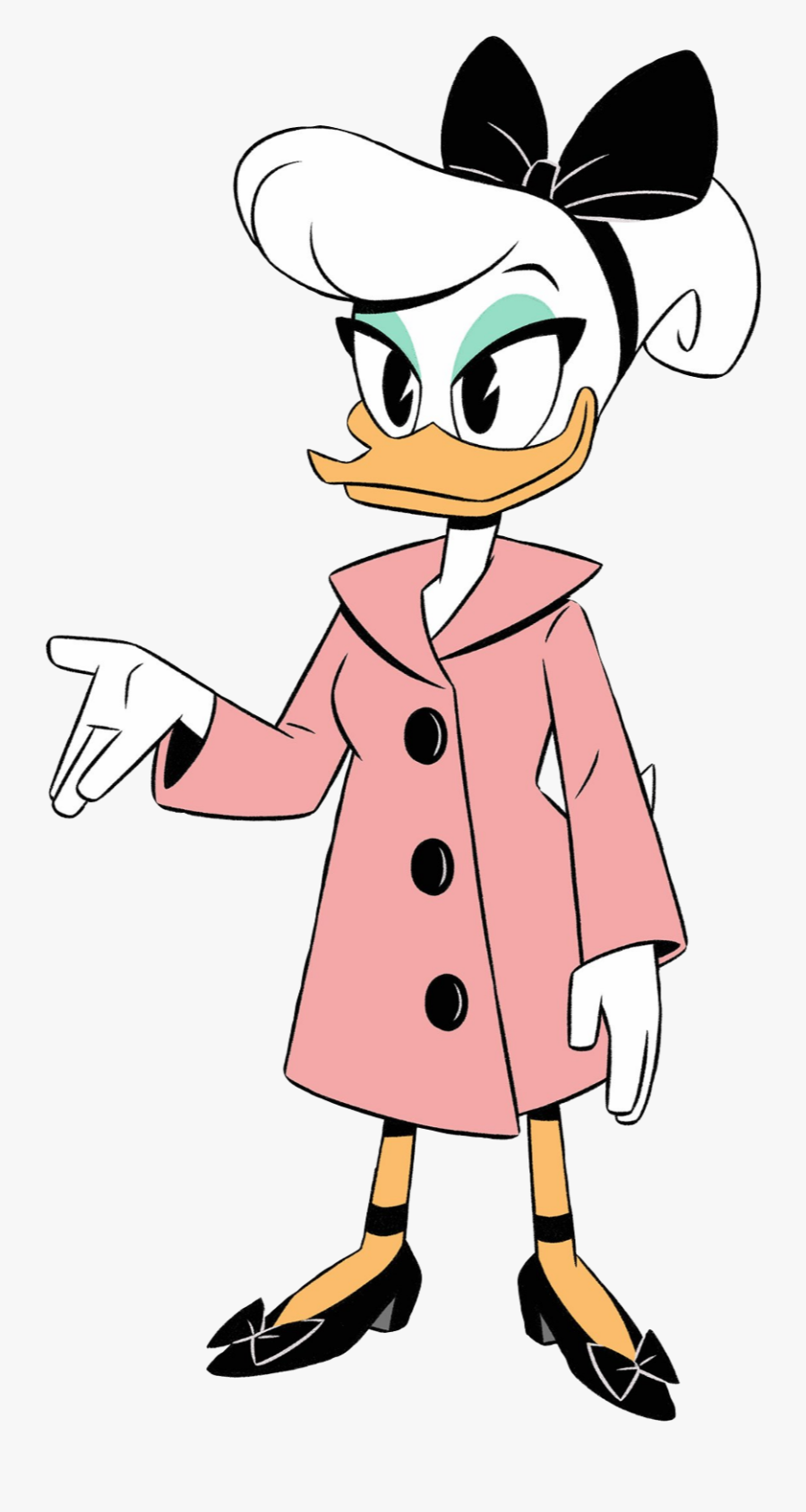 Daisy Duck In Ducktales Reboot - Daisy Duck Ducktales 2019, Transparent Clipart