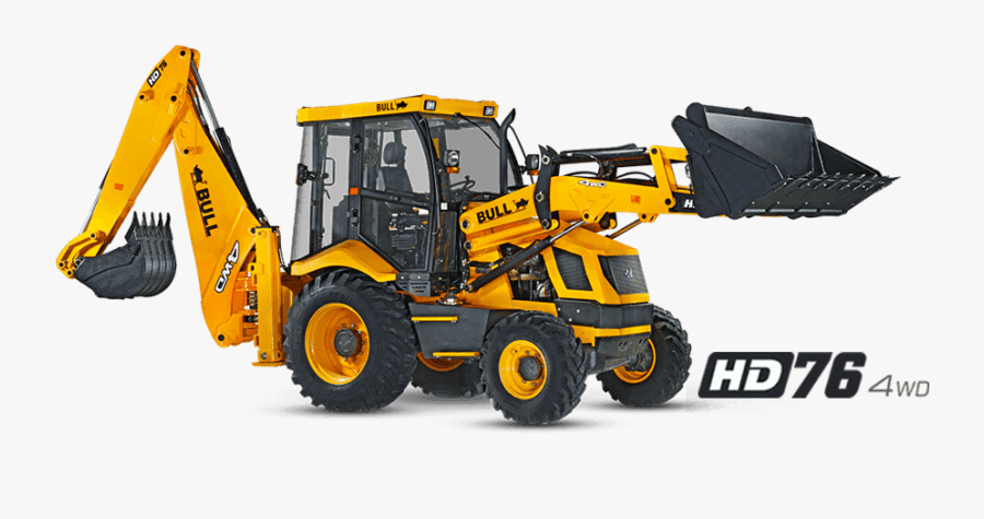 Construction-equipment - Bull Machines Pvt Ltd, Transparent Clipart