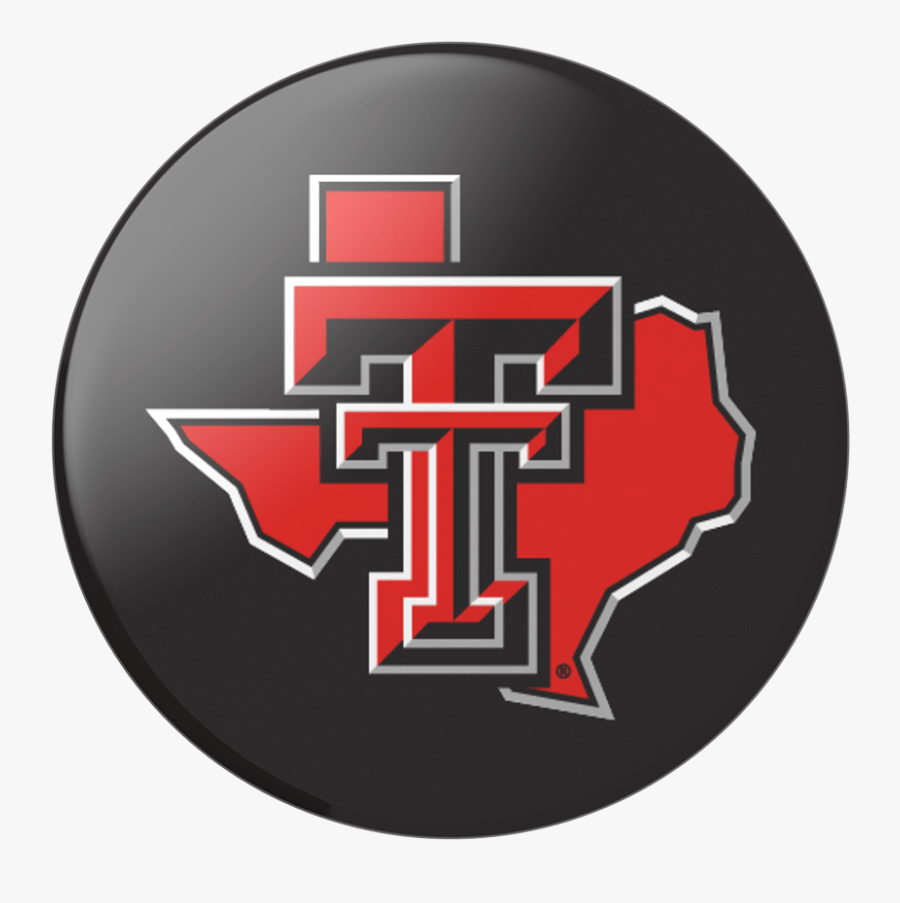 Texas Tech Popsockets Texas Tech Basketball Logo- - Texas Tech Red Raiders, Transparent Clipart