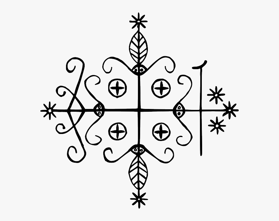Papa Legba Veve, Transparent Clipart