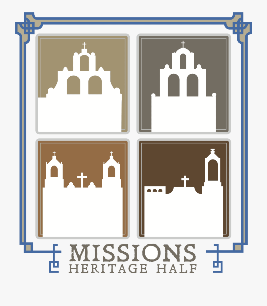 Missions Heritage Half Logo On Raceraves - Illustration, Transparent Clipart