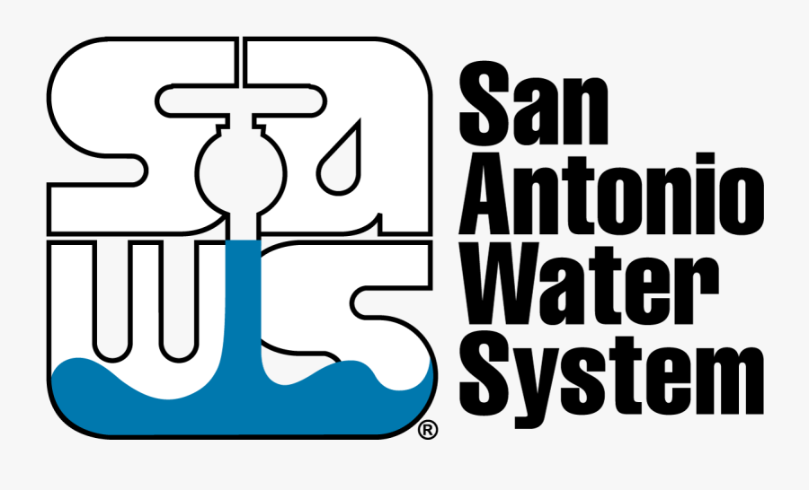San Antonio Water System Logo Vector, Transparent Clipart