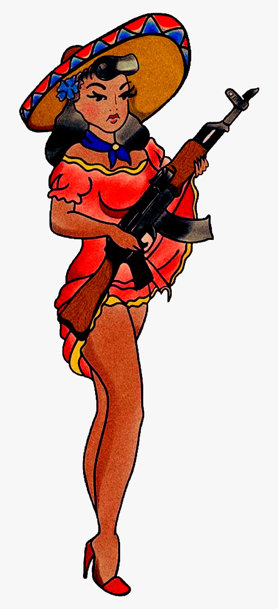 Image Of San Antonio Rose Sticker - Cartoon, Transparent Clipart